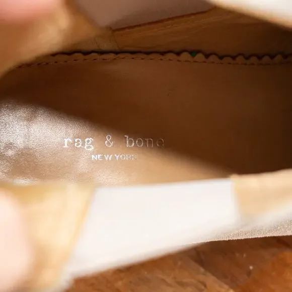 Rag &‎ Bone Walker Women Comfortable Boots Tan Suede Size 7.5 Eu 38.5 - Picture 6 of 7